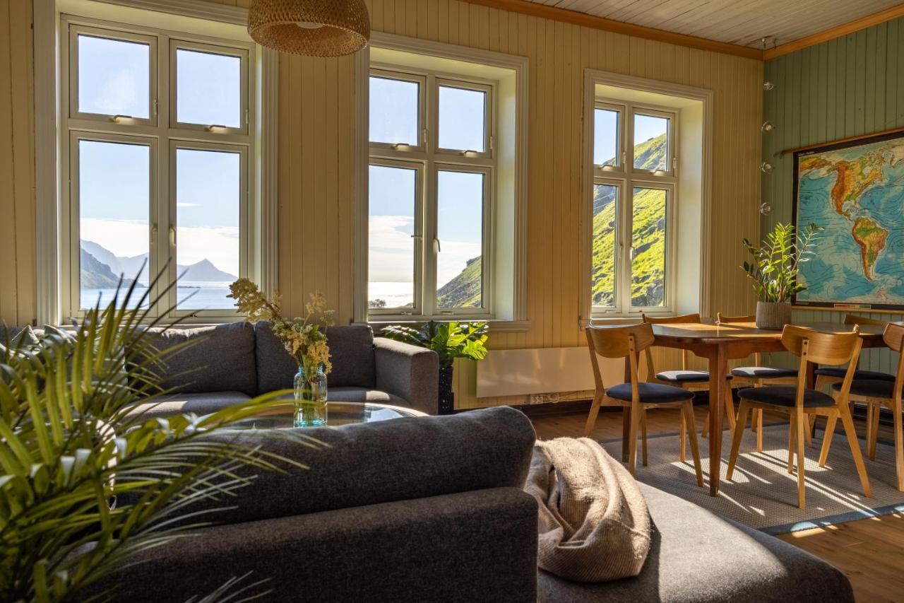 Feriehus Med Flott Havutsikt Ved Hauklandstranden Leknes Ngoại thất bức ảnh