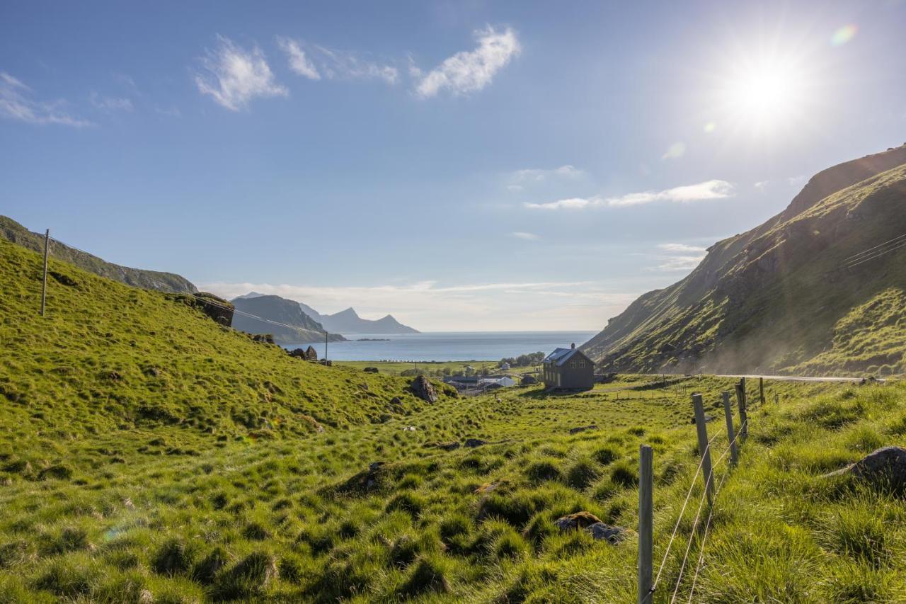 Feriehus Med Flott Havutsikt Ved Hauklandstranden Leknes Ngoại thất bức ảnh