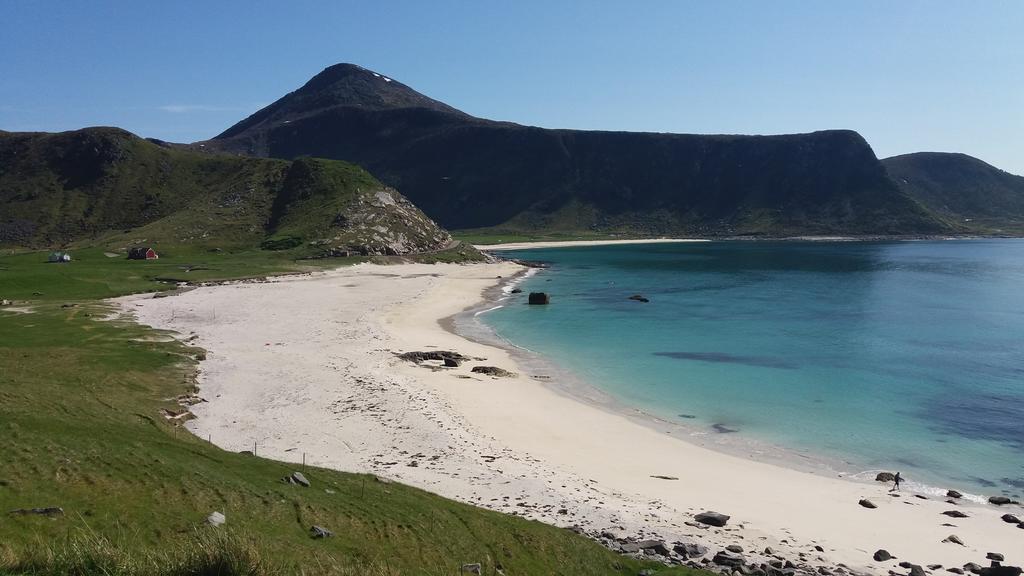 Feriehus Med Flott Havutsikt Ved Hauklandstranden Leknes Ngoại thất bức ảnh